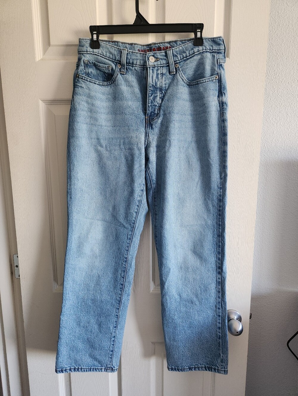 Lucky High Rise Straight Jeans 8